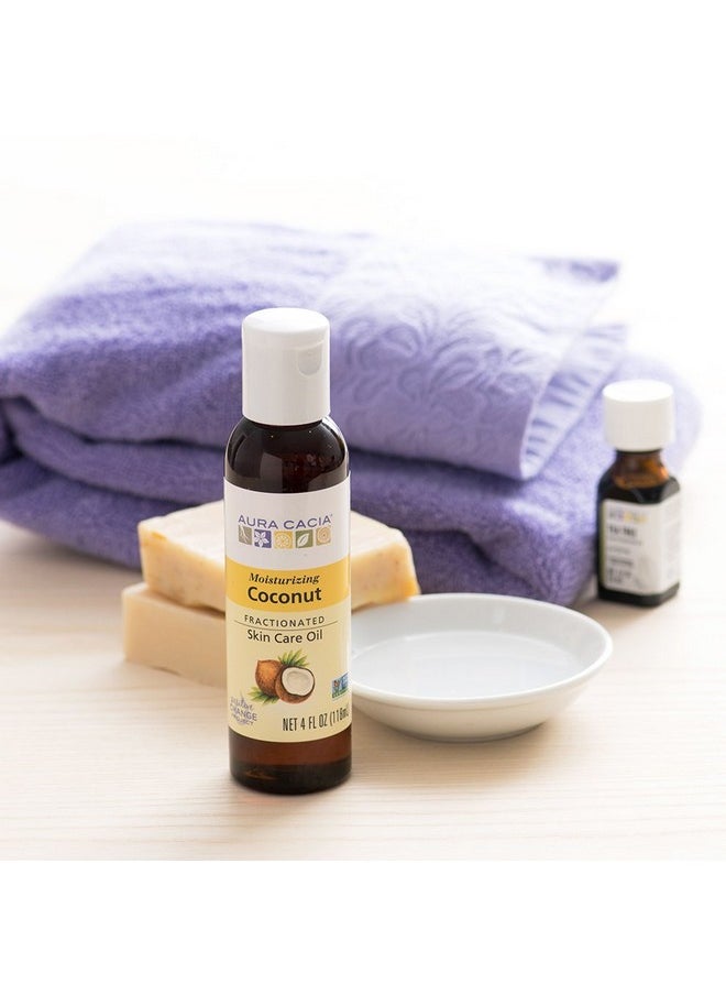 Aura Cacia Aura Cacia Moisturizing Coconut Skin Care Oil | Fractionated | 4 Fl Oz  - Image 3
