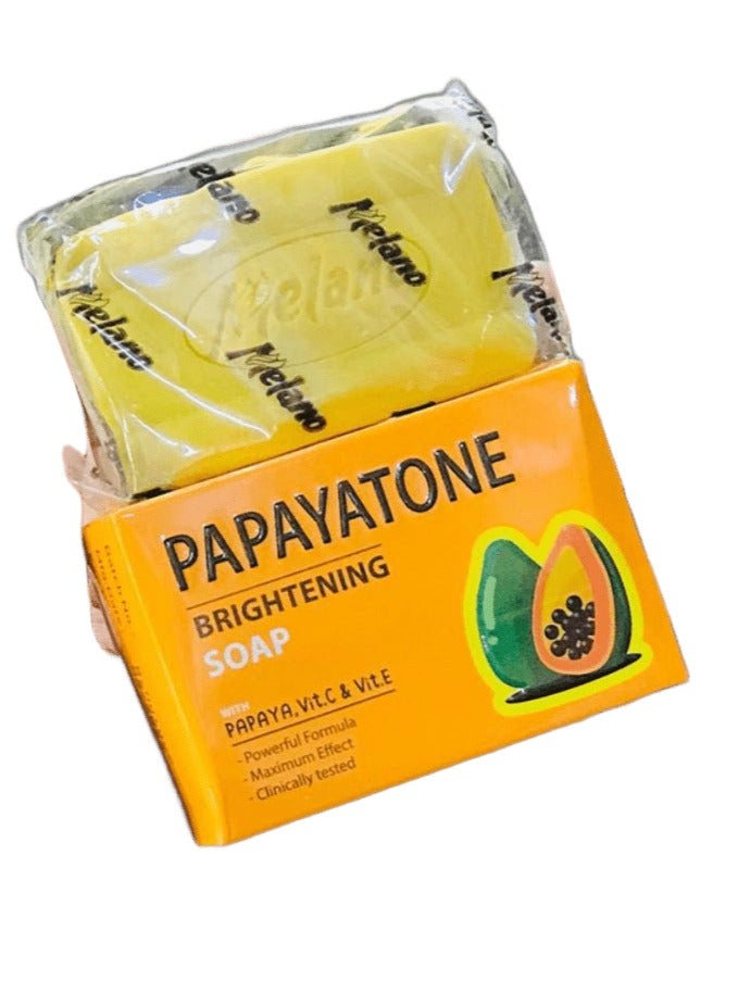 Melano Pharma Two Pieces Of Papayatone Brightening Soap - Image 2