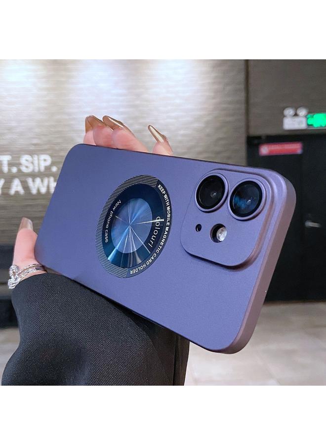 Zaboon Case For iPhone 12 Electroplating Oil Injection Magsafe Magnetic PC Phone Case - Image 1