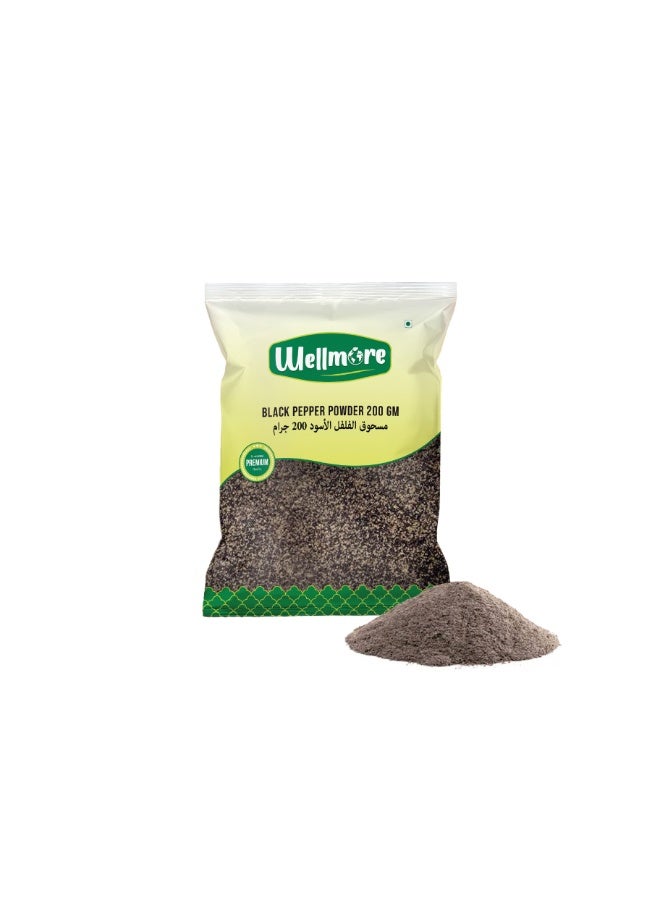 WellMore WellMore Black Pepper Powder 200 gm  - Image 1