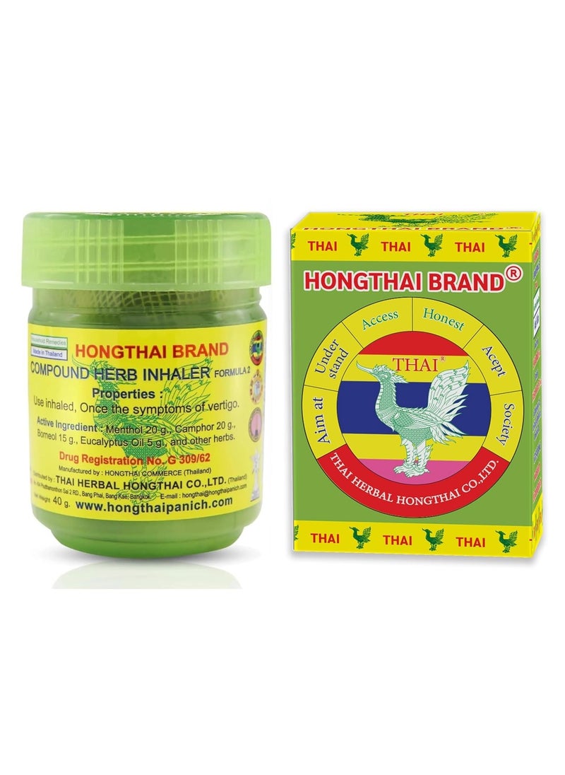 HONG THAI Hongthai Herbal Thai Inhaler – 40g 