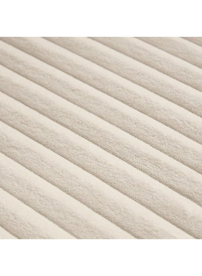 Comfynest Oversized U-Shape Sleeper Sectional Sofa with Storage Chaise – Convertible Modular Couch with Pull-Out Bed (Beige, Right Chaise) - Image 3