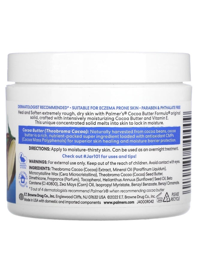 PALMER'S - Palmer's, Cocoa Butter Formula® with Vitamin E, Heals Softens, 3.5 oz (100 g) - Image 1