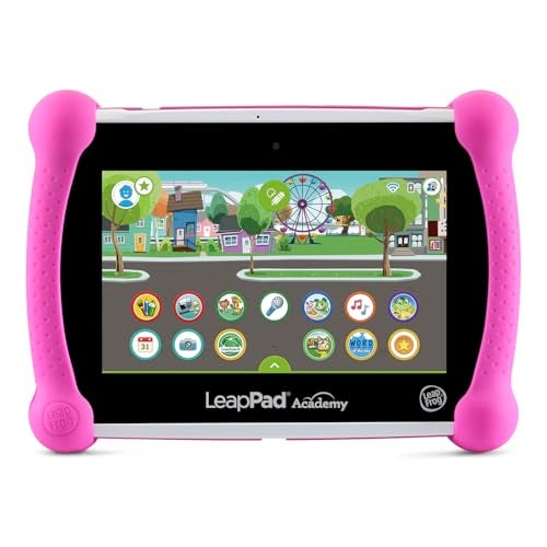 LeapFrog LeapPad Academy Kids Learning Tablet Pink - Image 1