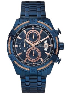Guess Casual Watch for Men, Analog, Stainless Steel - W0522G3