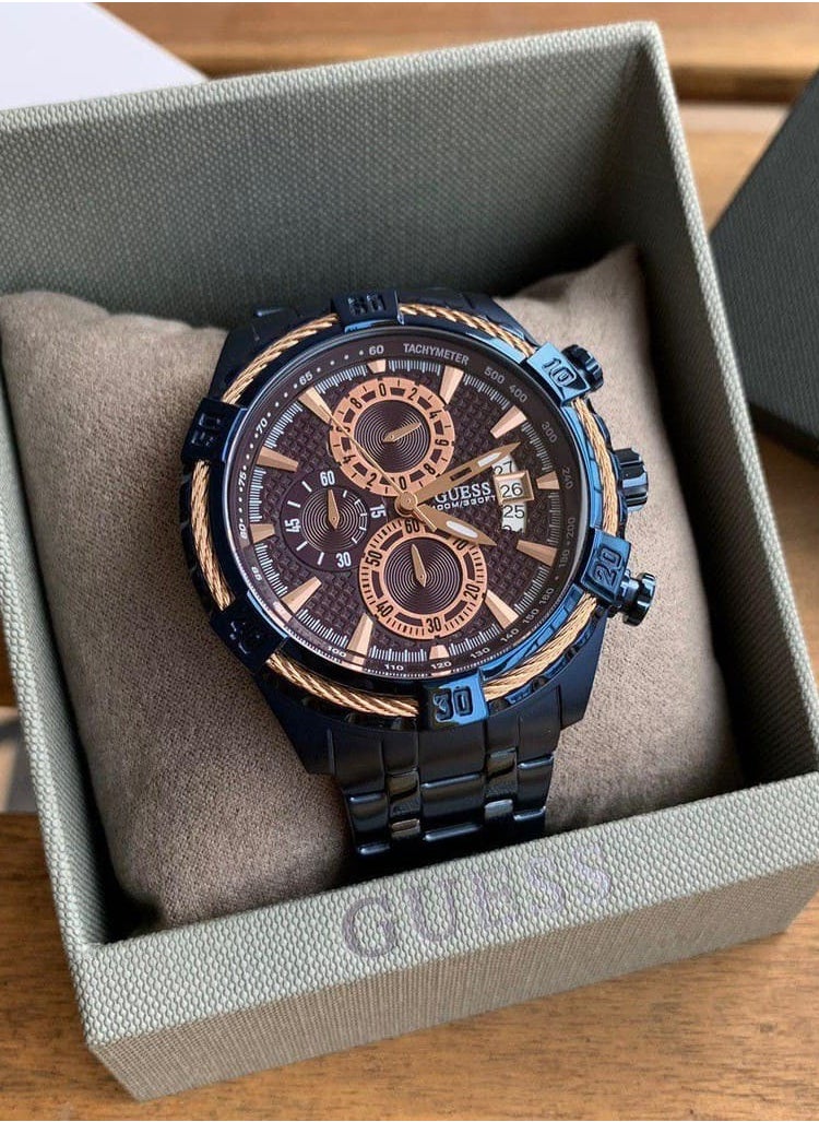 GUESS - Guess Casual Watch for Men, Analog, Stainless Steel - W0522G3 - Image 1