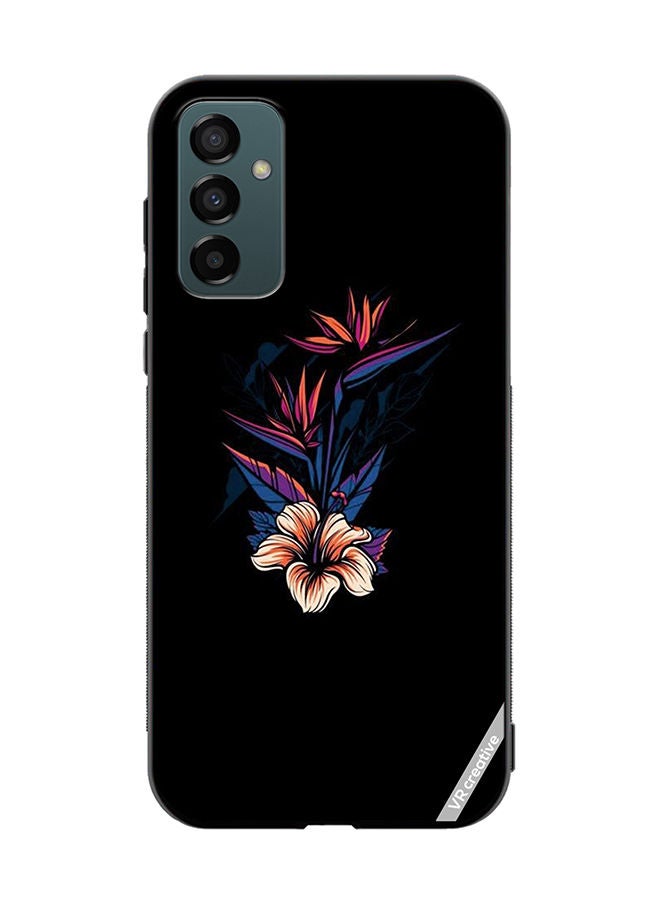 VR CREATIVE Protective Case Cover For Samsung Galaxy M23 Flower Design Multicolour - Image 1