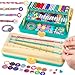 TingingYuli Friendship Bracelet Making Kit for Girls 812 DIY String Bracelet Maker with 3Layer Storage Box Arts and Crafts for Kids Ages 612 Easter Christmas Birthday Gift Set - Image 3