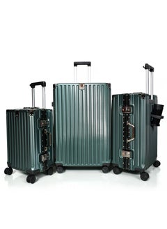 MORANO Morano aluminum travel luggage set three pieces, elegant and durable design  - Image 1