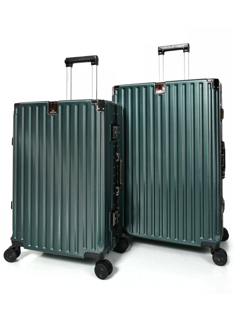 MORANO - Morano aluminum travel luggage set three pieces, elegant and durable design - Image 1
