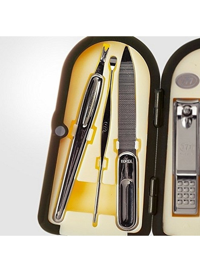 ثري سيفين (777) مقص أظافر كوري! طقم عناية بالأظافر للسفر من ثري سيفين (777) رقم 1 عالميًا، طقم مقص أظافر (6 قطع، 4000XG)، صُنع في كوريا منذ عام 1975 - Image 3