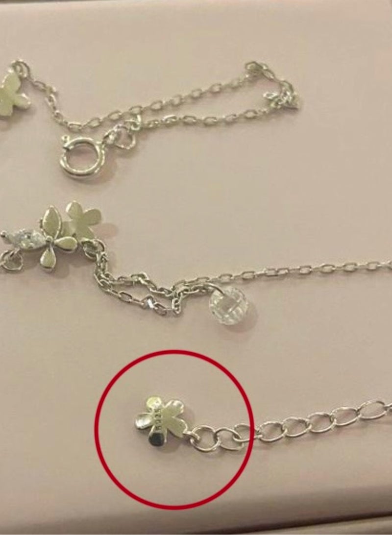 Jewelry For Life Pure 925 Sterling Silver Anklet For Women - Image 4