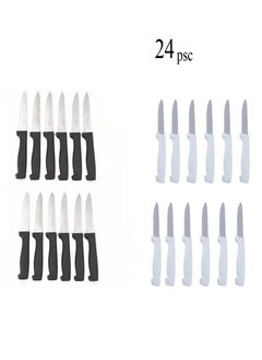 co arma A set of 24 black and white knives  - Image 1