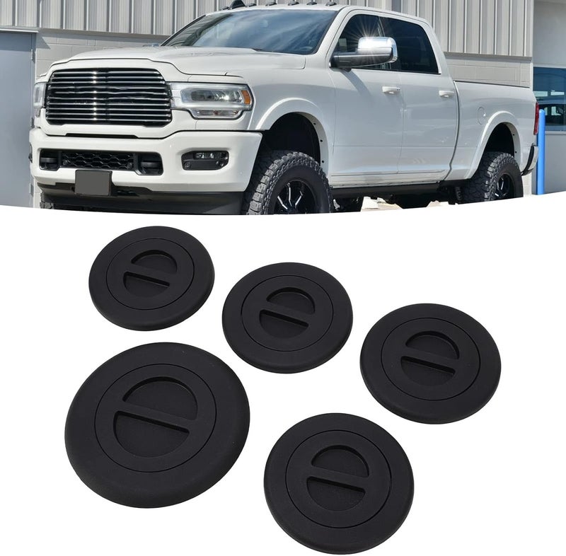 أنجريك Auto Parts,5Pcs 5th Wheel Bed Plug Cover 68225506AA Replacement - Image 4