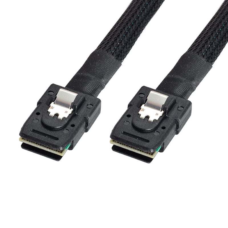 Chenyang SFF-8087 Mini SAS 36Pin Male to Mini SAS 36Pin SFF-8087 Male Server Hard Disk Raid Data Internal Cable 70cm - Image 1