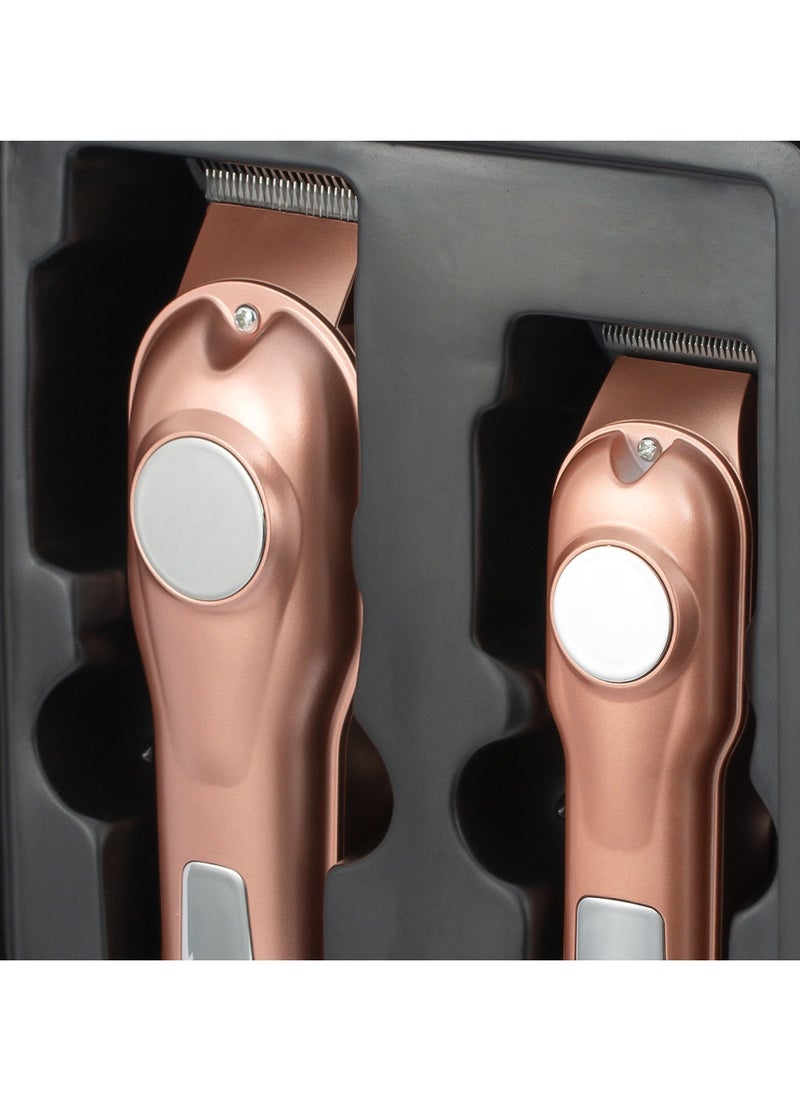 RAF - 2 PCS Hair Clippers for Men , 5W Multifunctional Electric Hair Clipper , Professional 900mAh Trimmer for Men , Rechargeable Beard Trimmer Haircut Grooming Kit , USB Interface Smart Electric Shaver - Image 1