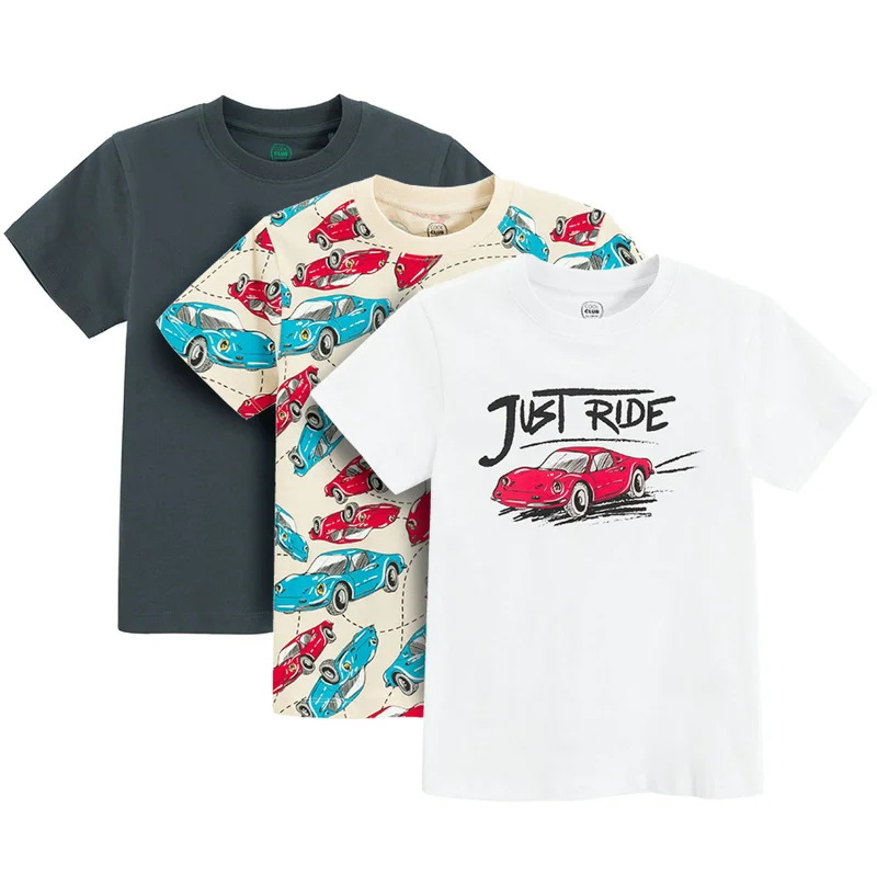 Cool Club COTTON T-SHIRT S/S 3-PACK