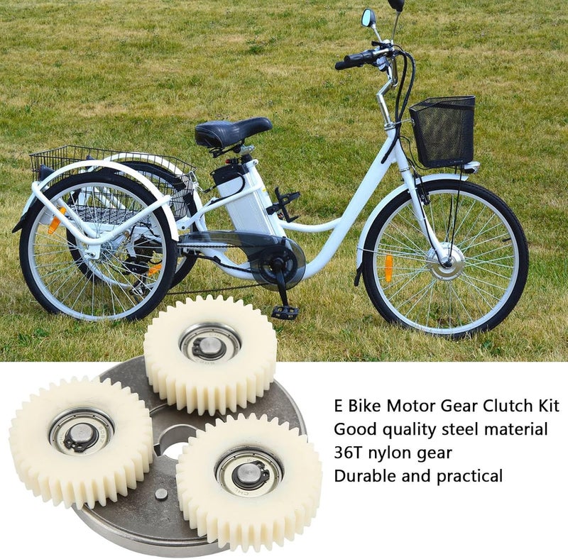 Estink E Bike Motor Gear Clutch Kit - 500W E Bike Motor Gear Clutch Kit with 36T Nylon Gears for Bafang Electric Bike - Image 4