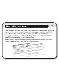 11+ Verbal Reasoning Flashcards: For the 2024 Gl Assessment and Cem Tests  - Image 3