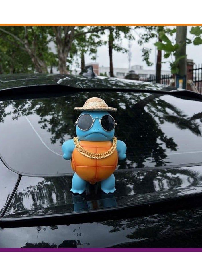 EBMINI Johnny Turtle Car Tail Pendant Car Top Decoration 