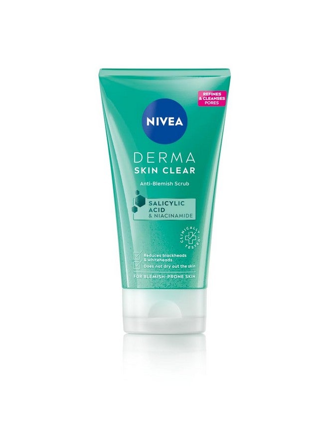 Nivea Derma Skin Clear Anti-Blemish Scrub With Salicylic Acid & Niacinamide Reduces Blackheads - Image 1