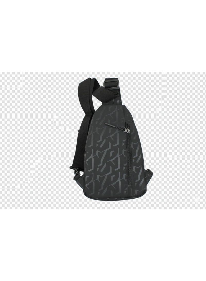 DKNY New York Compact Sling Backpack for Men & Women | Lightweight Crossbody Travel & Daily Use Bag | Color Black (DKNY-5128) - Image 2