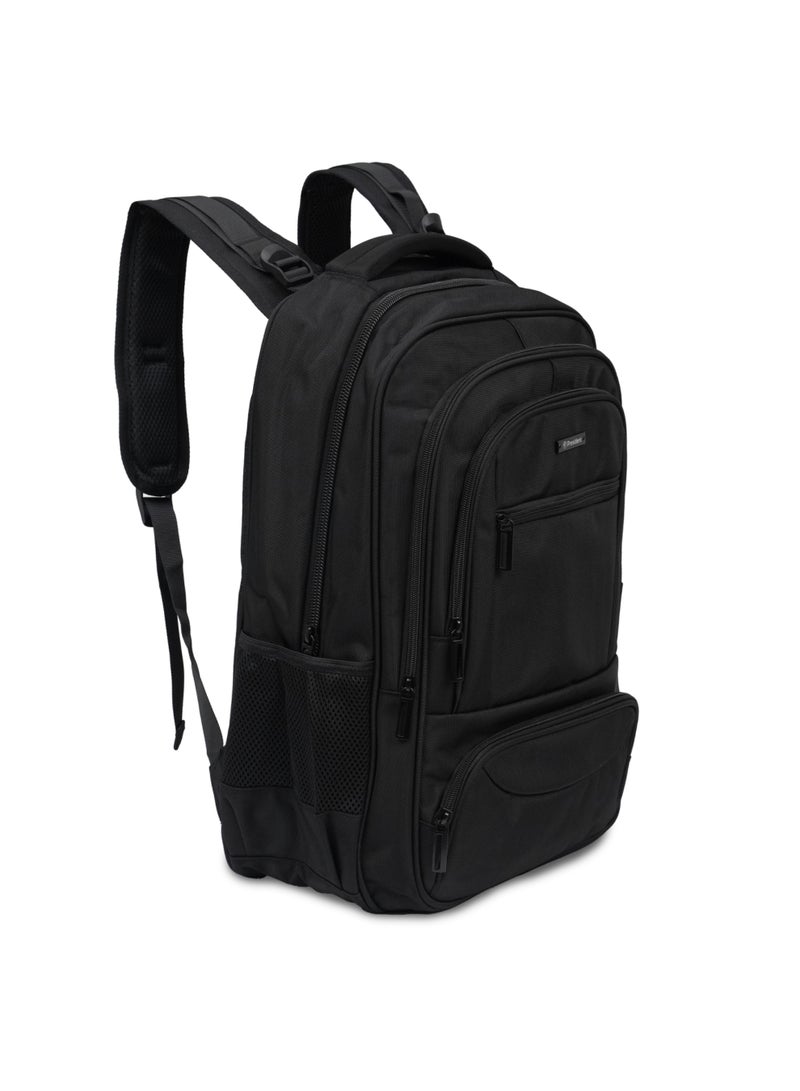 PRESIDENT Premium Daily Backpack Waterproof, Fits 19” Laptop, Lightweight & Durable Travel Backpack for Work, Study & Daily Use (Black) MODEL-BPP00455 - Image 5