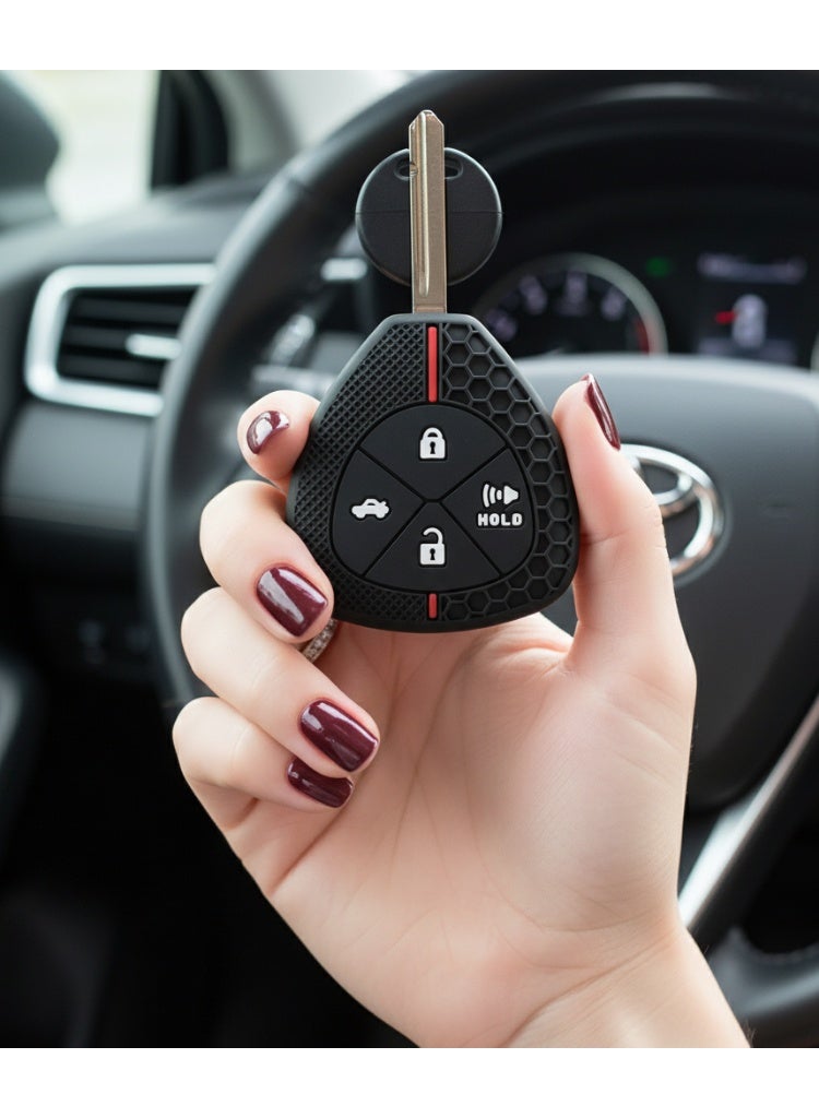 Protective Car Key Cover for Older Toyota Models – Durable TPU Material, Scratch-Resistant, Lightweight & Stylish Key Shell Case (Check Compatibility Before Purchase) - Image 1