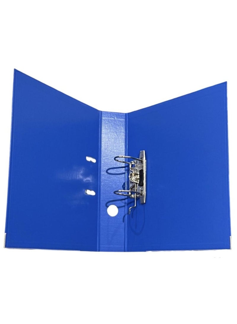 SBC 4  Pieces Blue 2-Ring Binder Files for Office and School File Storage - Image 2