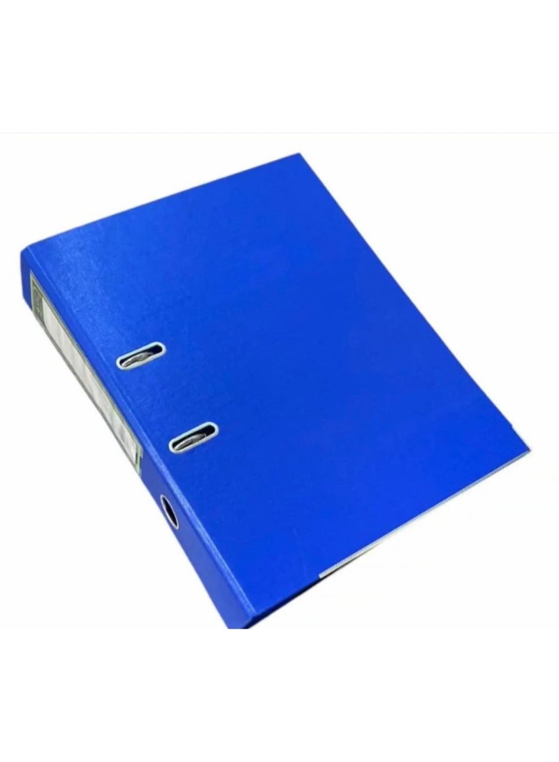 SBC 4  Pieces Blue 2-Ring Binder Files for Office and School File Storage - Image 3