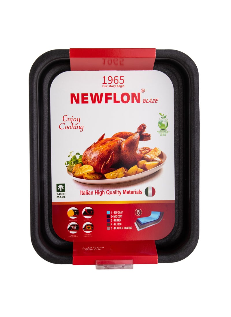 Newflon Newflon Rectangular Oven Tray Size 41*29 cm  - Image 5