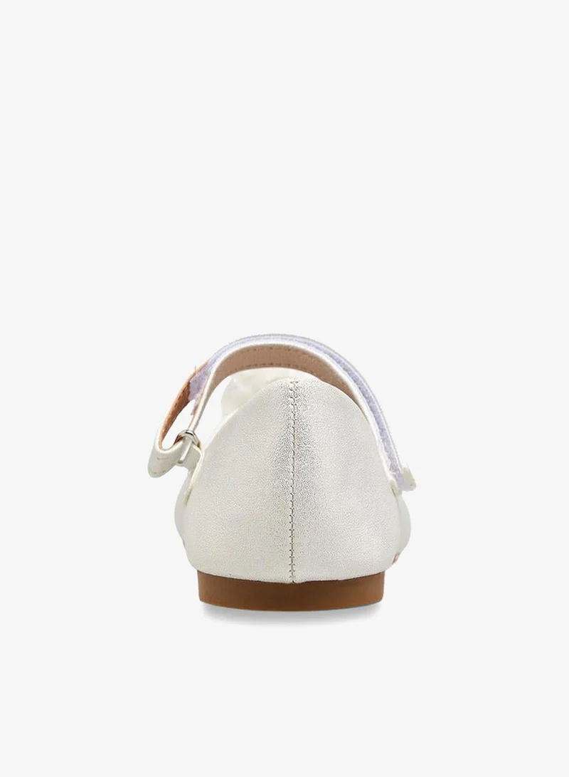 Flora Bella By Shoexpress Flora Bella Girls Floral Embellished Mary Jane Shoes