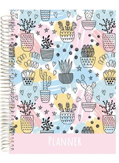 Lizy Hard Cover Spiral Undated Talking Agenda 17X24 cm Design-6  - Image 1