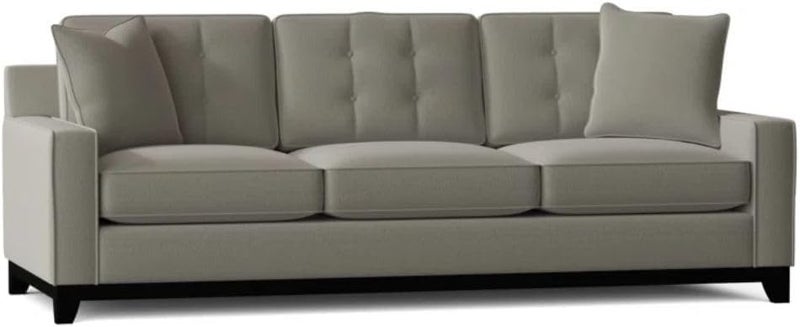 Comfynest 93" Square-Arm Convertible Sofa Bed in Bella Gray - Image 1