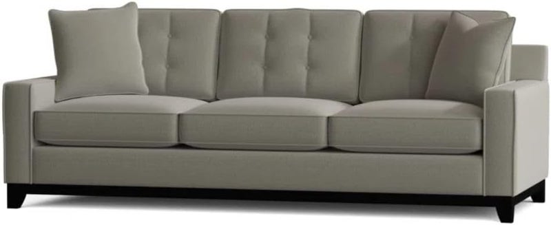 Comfynest 93" Square-Arm Convertible Sofa Bed in Bella Gray - Image 3