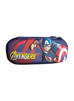 Generic 3D Pencil Case High Quality 3D Pencil Cases and Bags for Boys and Girls, Embrace Adventure with Vibrant Colors in High Quality (Superheroes 2) (Hero Blue (Navy + Black + Red))  - Image 1