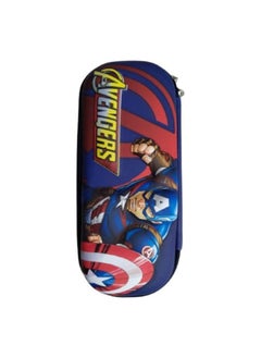 Generic 3D Pencil Case High Quality 3D Pencil Cases and Bags for Boys and Girls, Embrace Adventure with Vibrant Colors in High Quality (Superheroes 2) (Hero Blue (Navy + Black + Red))  - Image 2