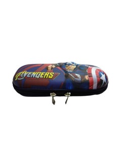 Generic 3D Pencil Case High Quality 3D Pencil Cases and Bags for Boys and Girls, Embrace Adventure with Vibrant Colors in High Quality (Superheroes 2) (Hero Blue (Navy + Black + Red))  - Image 3
