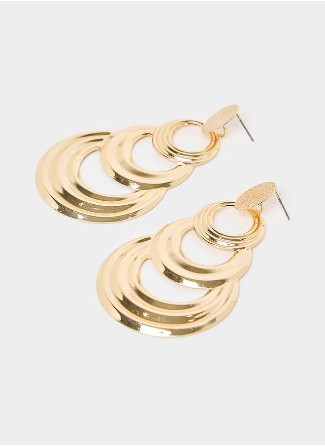 Styli - Drop Layered Earrings - Image 1