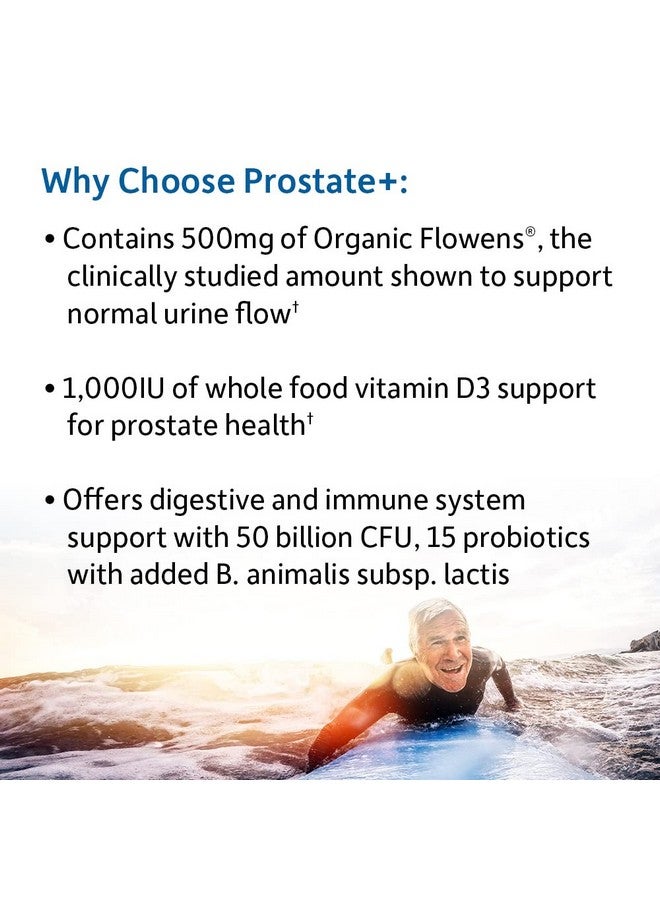 Garden of Life Dr. Formulated Probiotics Prostate+ - Acidophilus and Probiotic Supports Healthy Prostate and Digestive Balance - Gluten, Dairy, and Soy-Free - 60 Vegetarian Capsules - Image 3