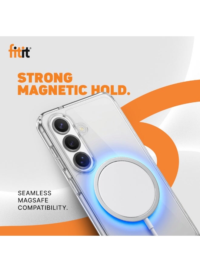 FITIT Samsung S26 Magnetic Phone Case - Slim Shockproof with 36 N52-Grade Magnets, Anti-Scratch & Anti-Yellowing, Wireless Charging Compatible - fitit - Image 2