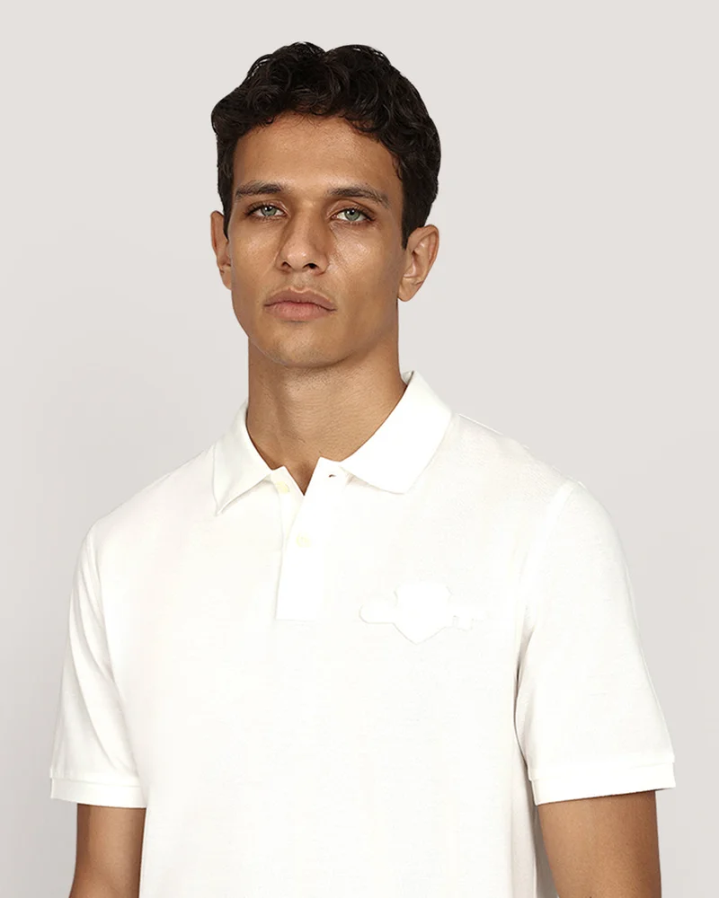 GANT  Regular Tonal Shield Short Sleeve Polo for Men | Best Price UAE