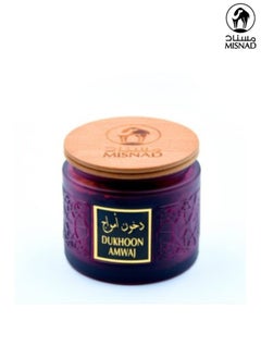 Misnad MISNAD DUKHOON AMWAJ 150 gm Premium Arabic Incense - Enchanting Scent, Long-lasting Aroma, Perfect for Homes & Gatherings  - Image 2