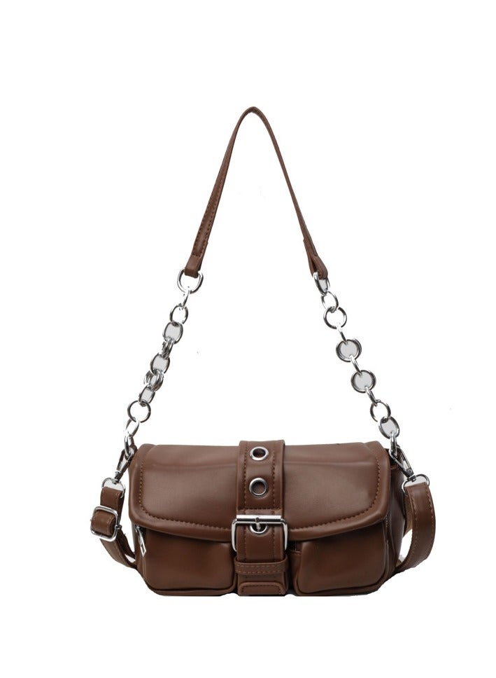 Mark Fairwhale New Fashionable And Minimalist Hand-held Single-shoulder And Crossbody Bag 