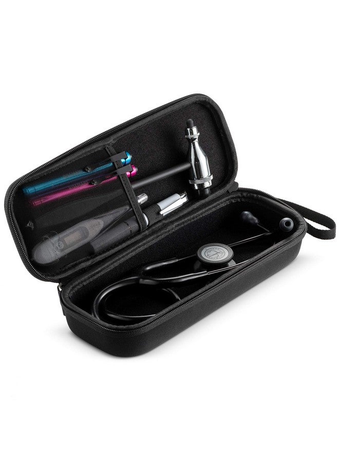 Caseling caseling Hard Case fits Stethoscope 3M Classic III/Lightweight II S.E/Cardiology IV Diagnostic. (EVA Black)  - Image 1