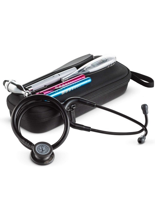 Caseling caseling Hard Case fits Stethoscope 3M Classic III/Lightweight II S.E/Cardiology IV Diagnostic. (EVA Black)  - Image 3