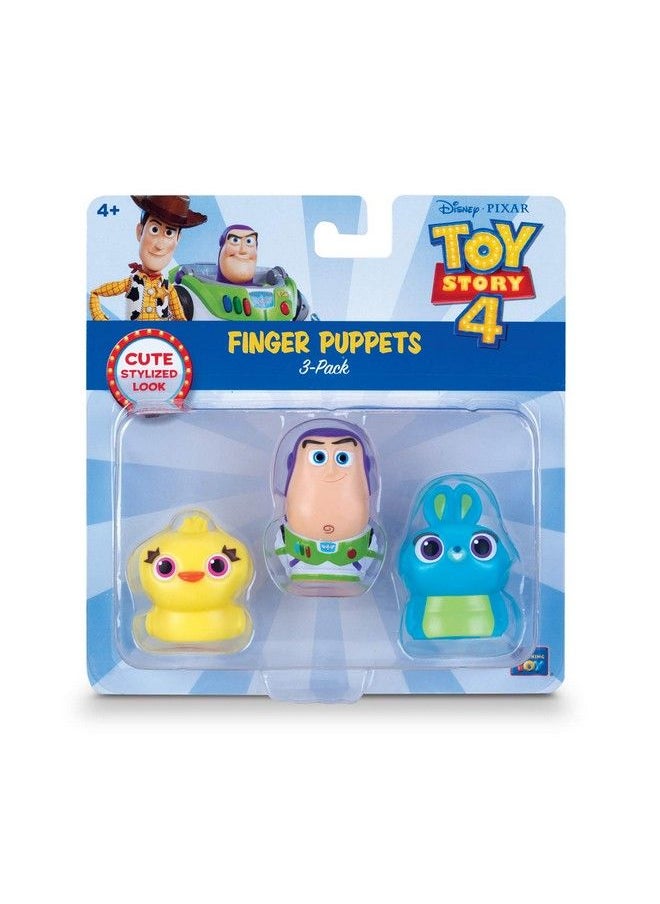 Toy Story Disney Pixar 4 Finger Puppets 3 Pack Buzz Lightyear Bunny Ducky  - Image 4