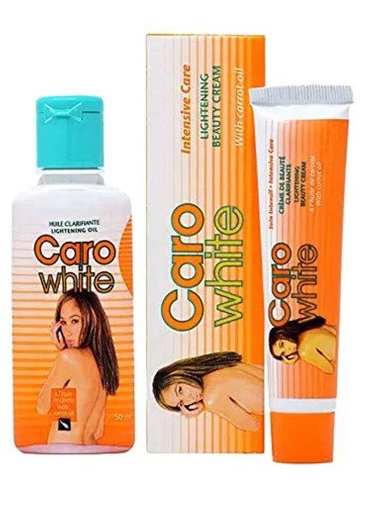كارو وايت طقم كريم وزيت للعناية المركزة من كارو وايت من قطعتين - Image 1