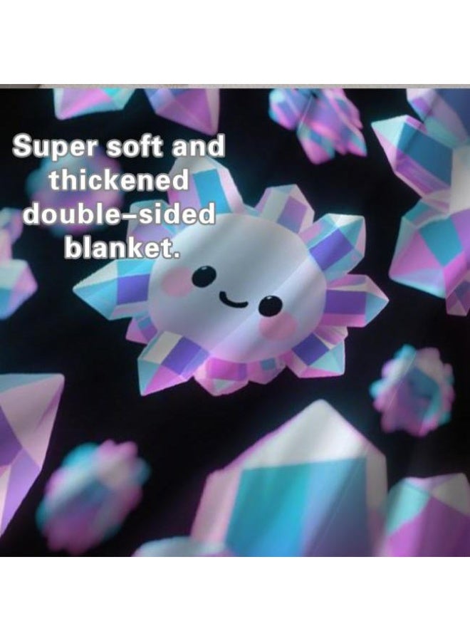 عام بطانية رقيقة من الفانيلا الكرتونية للأطفال والرضع (دافئة ومريحة، ومناسبة للنوم والألعاب) 70 سم * 100 سم - Image 5