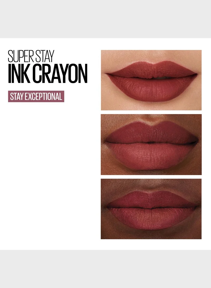 MAYBELLINE NEW YORK Superstay Ink Crayon 25 Stay Exceptional